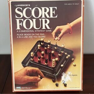VTG 1975 Four Score Game - By Lakeside Industries - Complete Set